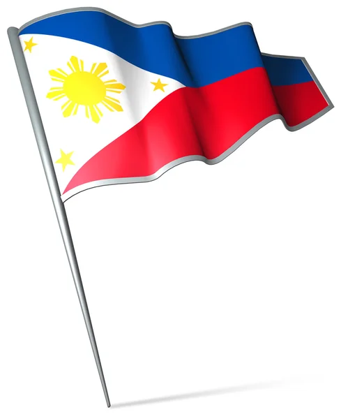 Drapeau des philippines — Photo