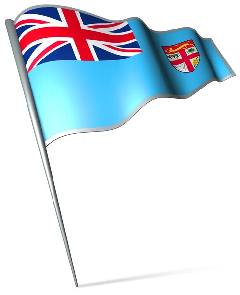 Bandera de fiji —  Fotos de Stock