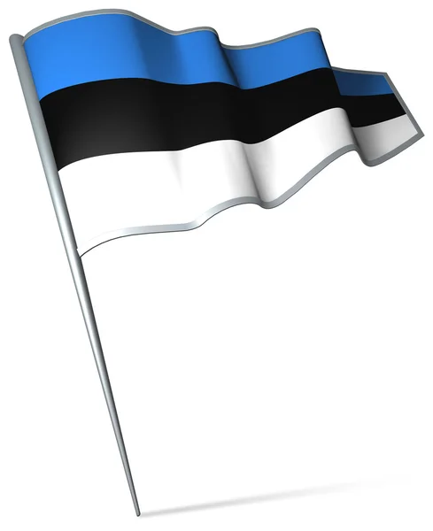 Flag of Estonia — Stock Photo, Image