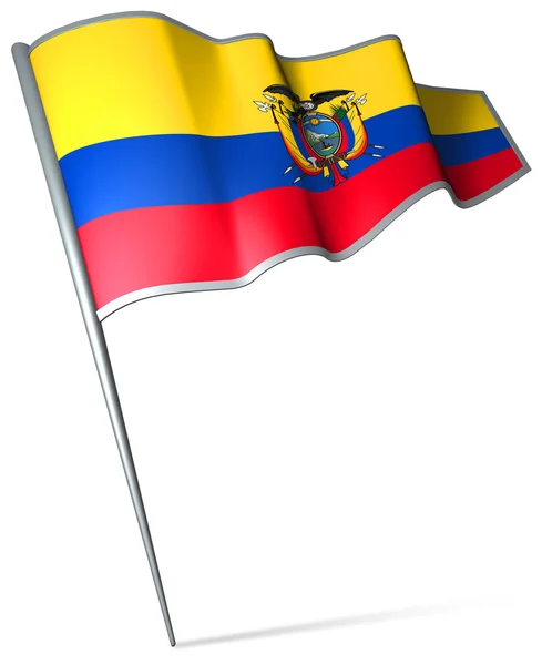 Bandiera dell'Ecuador — Foto Stock