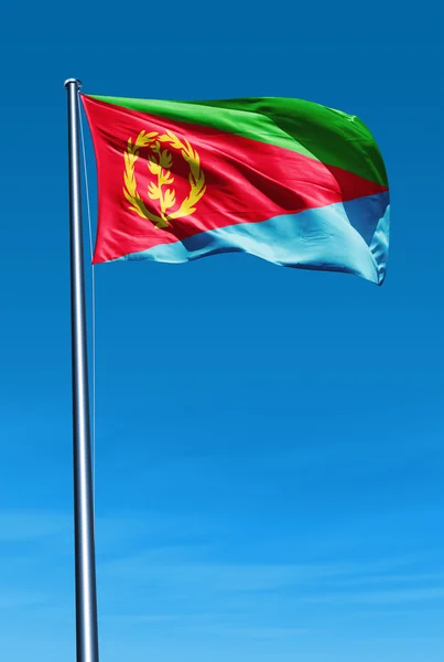 Bandera de eritrea — Foto de Stock