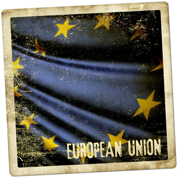 Euroopan unionin lippu — kuvapankkivalokuva
