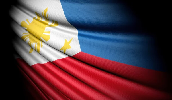 Bandera de philippines — Foto de Stock