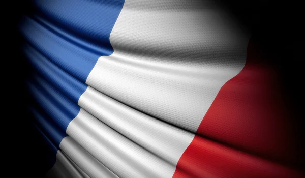 Francia bandera — Foto de Stock