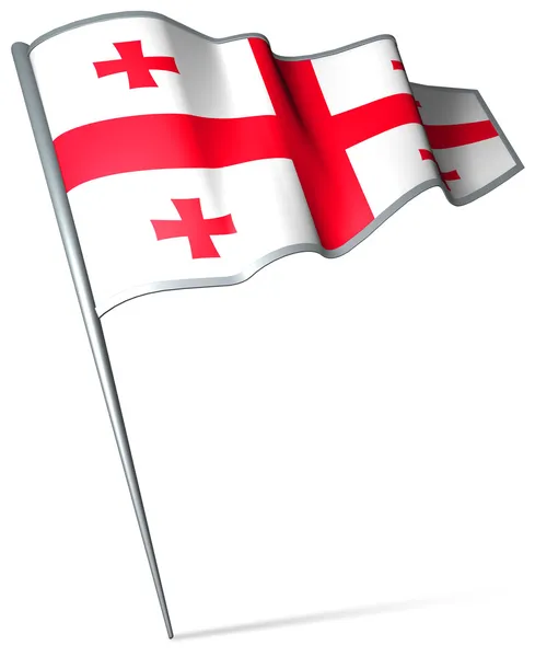 Flag of Georgia — Stock Photo, Image