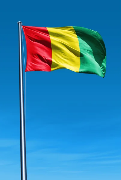 Флаг Гвинеи — стоковое фото