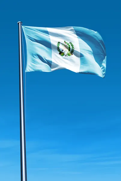 rüzgarda sallayarak guatemala bayrağı