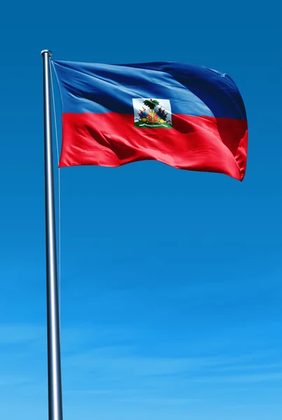 Vlag van Haïti — Stockfoto