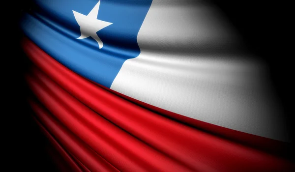 Bandera de Chile —  Fotos de Stock