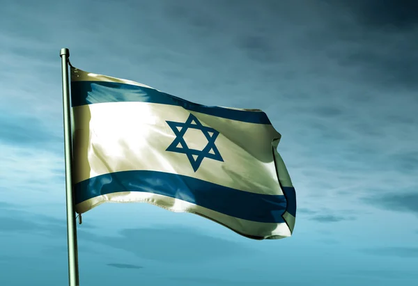 Vlag van Israël — Stockfoto