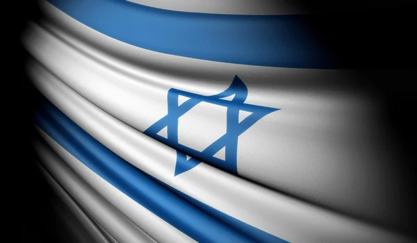 Vlag van Israël — Stockfoto