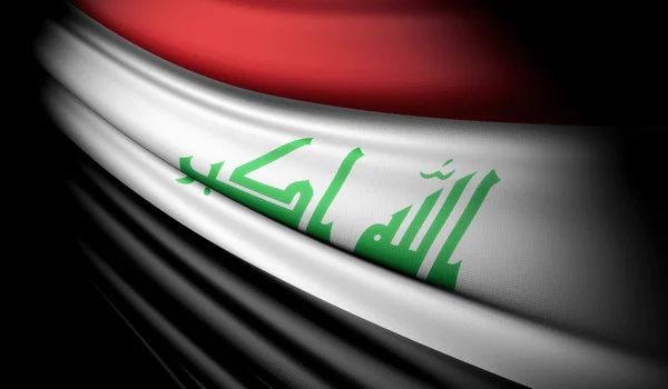 Flagge des Irak — Stockfoto