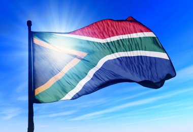 Flag of South Africa clipart