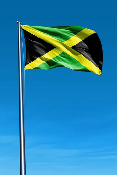 Flagge Jamaikas — Stockfoto