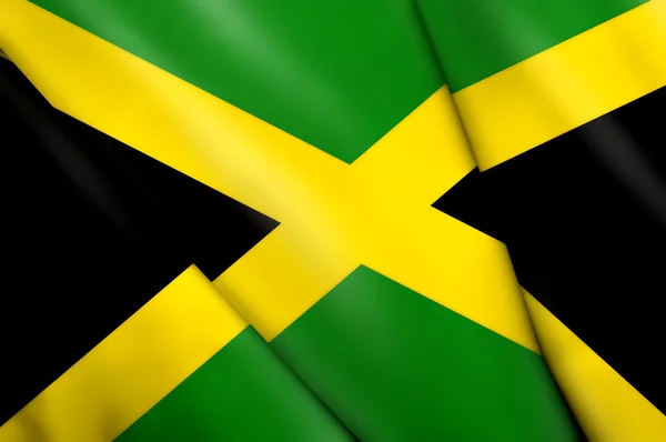 Vlag van Jamaica — Stockfoto