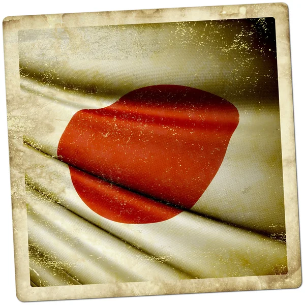 Flagge Japans — Stockfoto