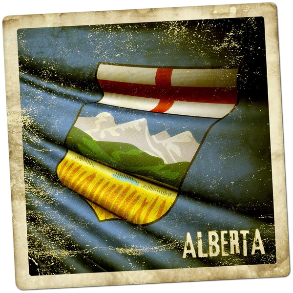 Bandeira de Alberta (Canada ) — Fotografia de Stock