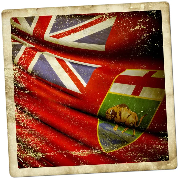 Bandera de Manitoba (Canada ) —  Fotos de Stock