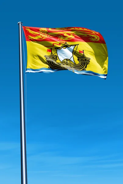 Flag of New Brunswick (Canada) — Stock Photo, Image