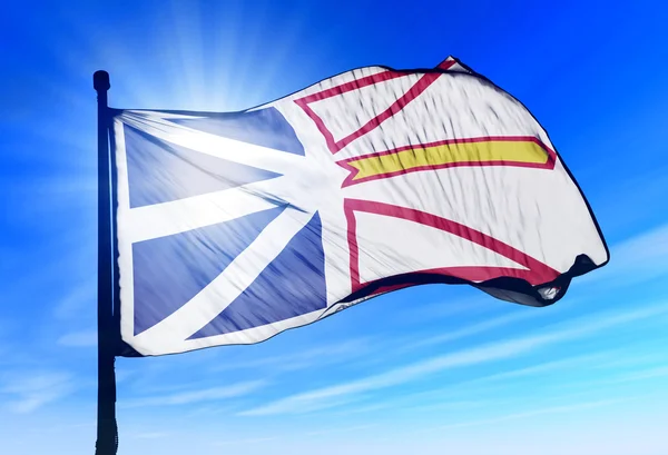 Bandera de Terranova y Labrador (Canadá) ) —  Fotos de Stock