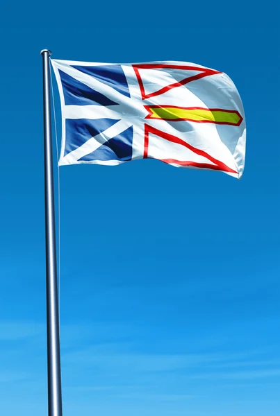 ニューファンドランド ・ ラブラドール州 (カナダの旗) — ストック写真