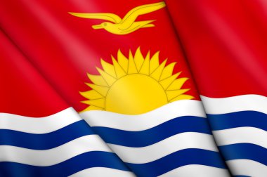 kiribati Cumhuriyeti bayrağı 