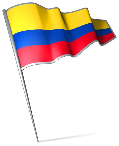 Flag of Colombia — Stock Photo, Image