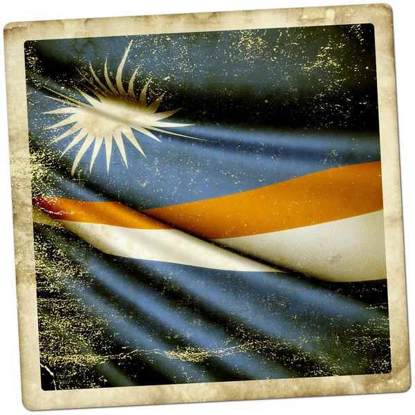 Флаг Маршалловых Островов — стоковое фото