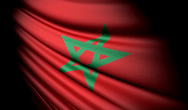 モロッコの旗 — ストック写真