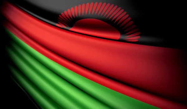 Flagga malawi — Stockfoto