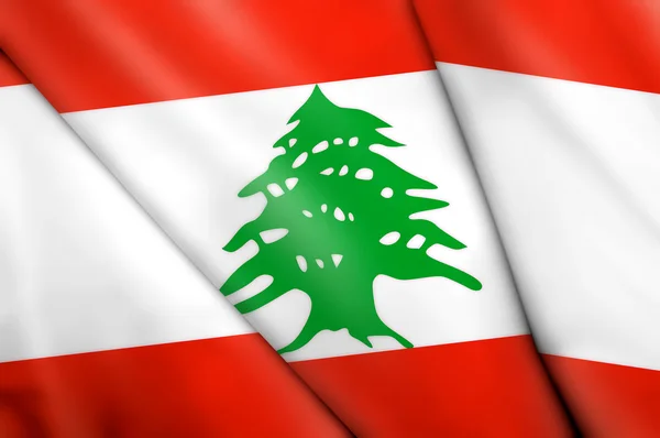 Bandiera del libanone — Foto Stock