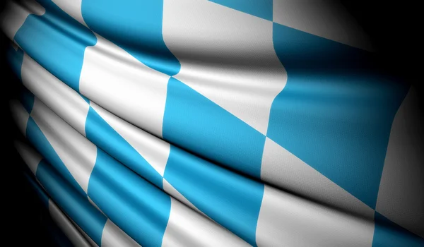 Flag of Bavaria (GER) — Stock Photo, Image