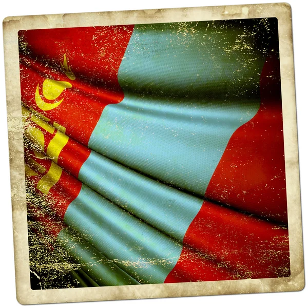몽골의 국기 — 스톡 사진