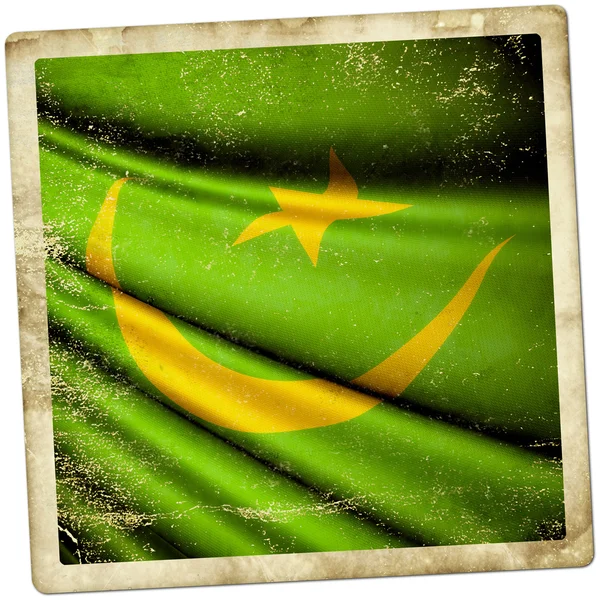 Bandera de mauritania — Foto de Stock