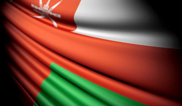 Flag of Oman — Stock Photo, Image