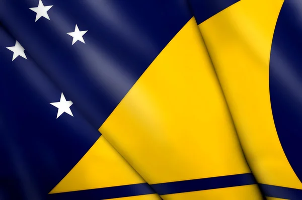 Flagga Tokelauöarna — Stockfoto