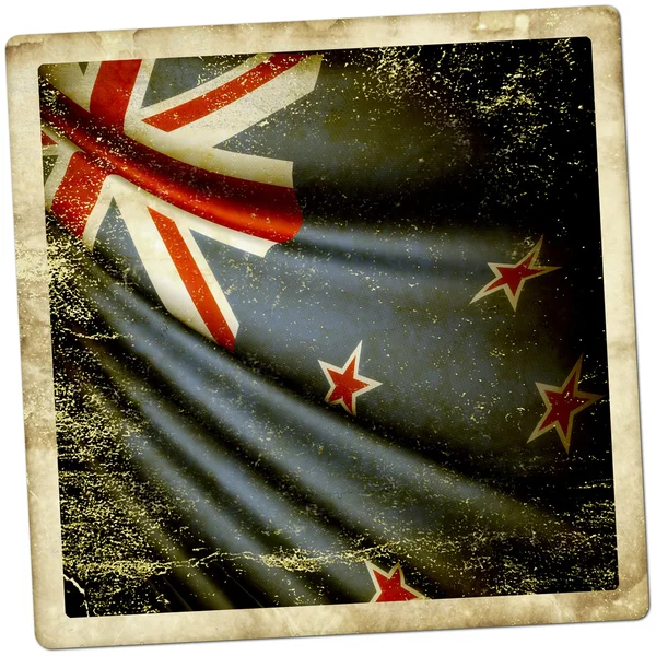 Vlajka Nového Zélandu — Stock fotografie
