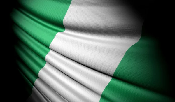 Bandiera della Nigeria — Foto Stock