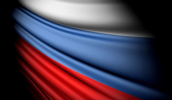 Flagge Russlands — Stockfoto