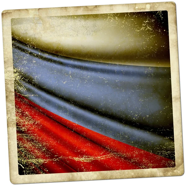 Flagge Russlands — Stockfoto