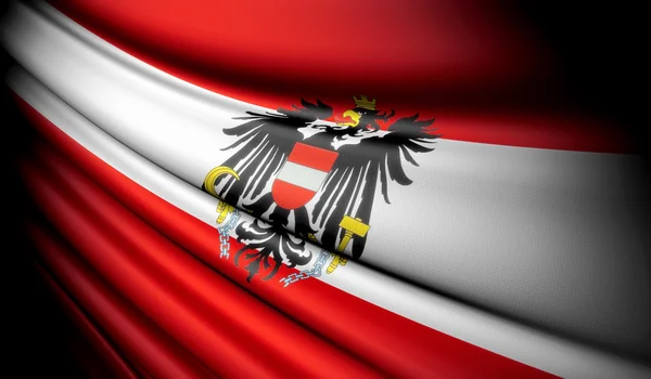 Bandera de Austria —  Fotos de Stock