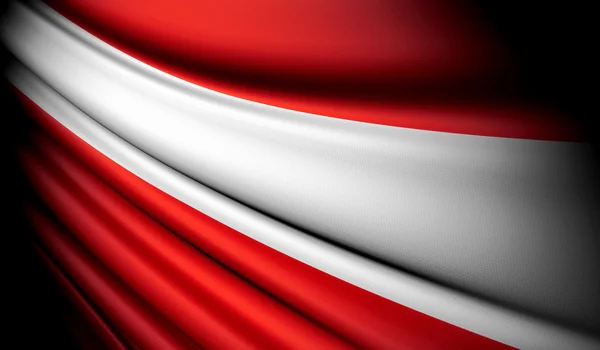 Flagge von Österreich — Stockfoto