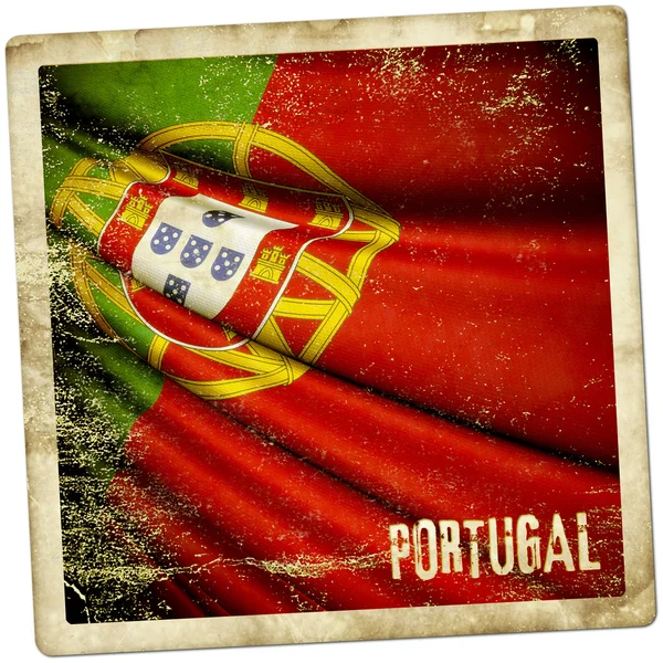 Bandeira de Portugal — Fotografia de Stock