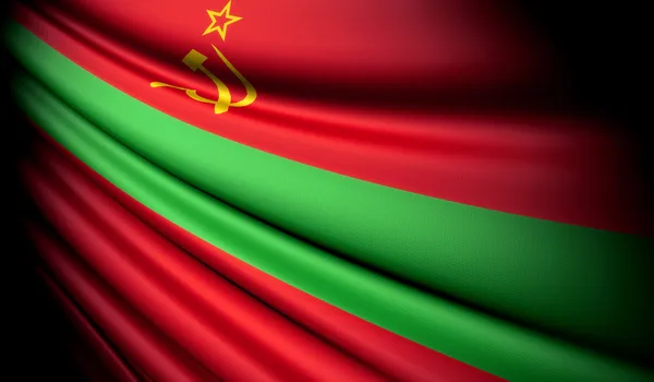 Bandera de Transnistria — Foto de Stock