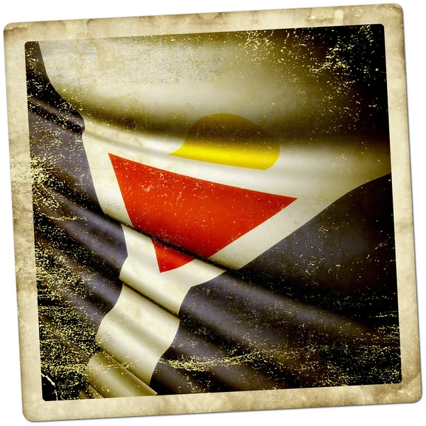 Bandera de Saint Martin — Foto de Stock