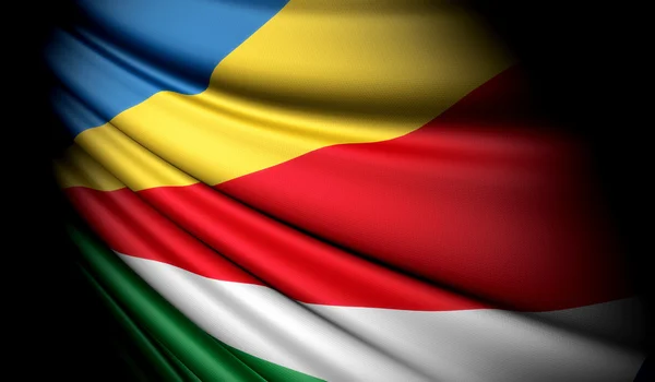 Bandera de seychelles —  Fotos de Stock