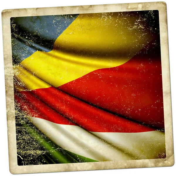 Flagge der Seychellen — Stockfoto