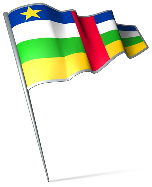 Bandera de República Centroafricana —  Fotos de Stock