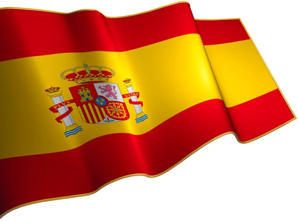 Bandera de España — Foto de Stock