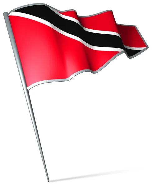 Flag of Trinidad and Tobago — Stock Photo, Image